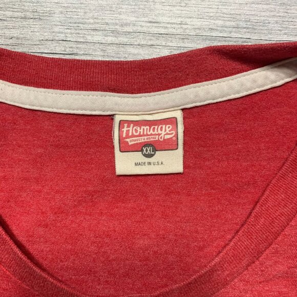 Homage NBA Jam T Shirt Damian Lillard CJ McCollum Portland Trail Blazers - Picture 3 of 8